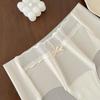 Ladies Summer Lace Waist Head Splicing Light Transparent No Trace Naked Sense 10A Antibacterial Crotch Waist Triangle Briefs