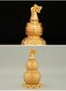 Brass Nine-Turtle Copper Gourd Bagua Desktop Decoration Ornament