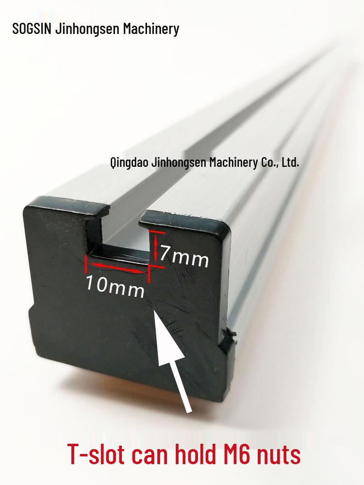 Aluminum Alloy Slide Rail Roller for Woodworking Saw Edge Banding