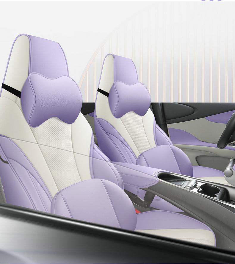 BYD Dolphin Car Seat Cover - Full Wrap, Leather, All-Season Universal Fit