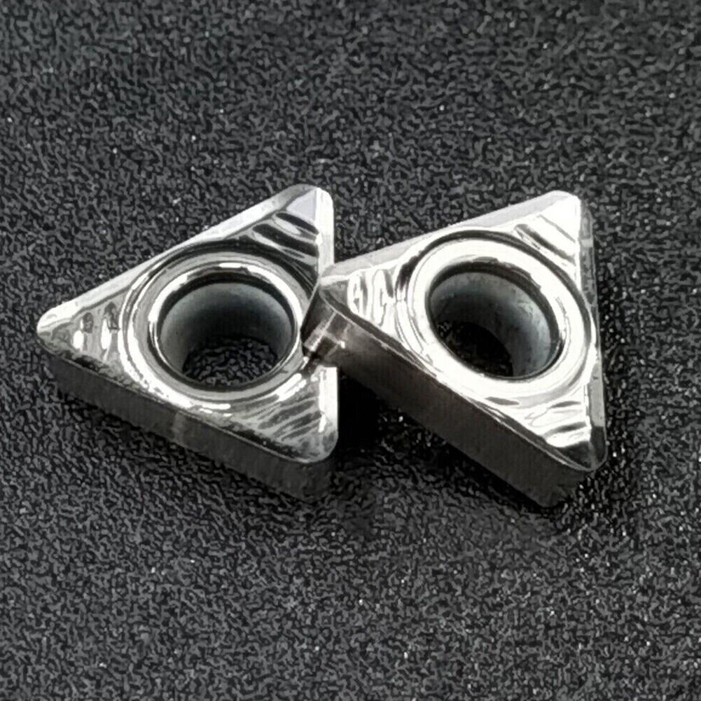 10pcs TCGT090208-AK H01 TCGT21.52 Carbide Inserts TCMT090208 for Aluminum