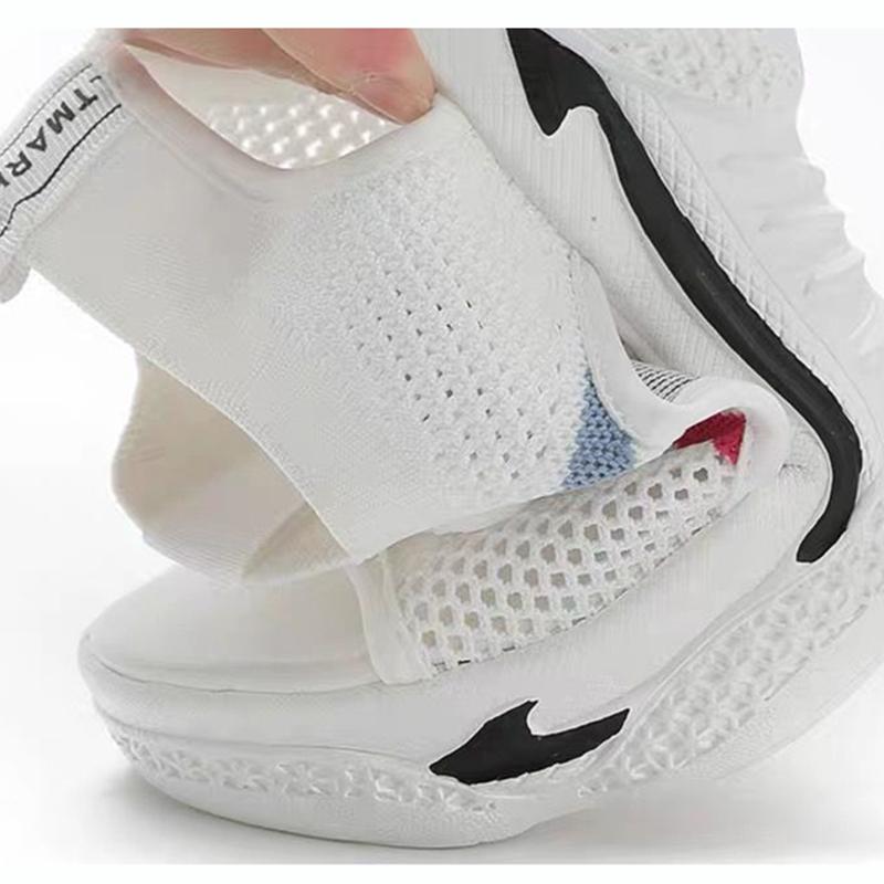 Dámské ležérní sportovní sandály, pletené, s tlustým dnem, protiskluzové, lehké, prodyšné, sportovní, lehké a pohodlné