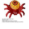 Halloween Wristband, LED Light Up Bracelets, Spooky Skull Eyeball Spider Pumpkin Wrist Bands for Halloween Party Supplies