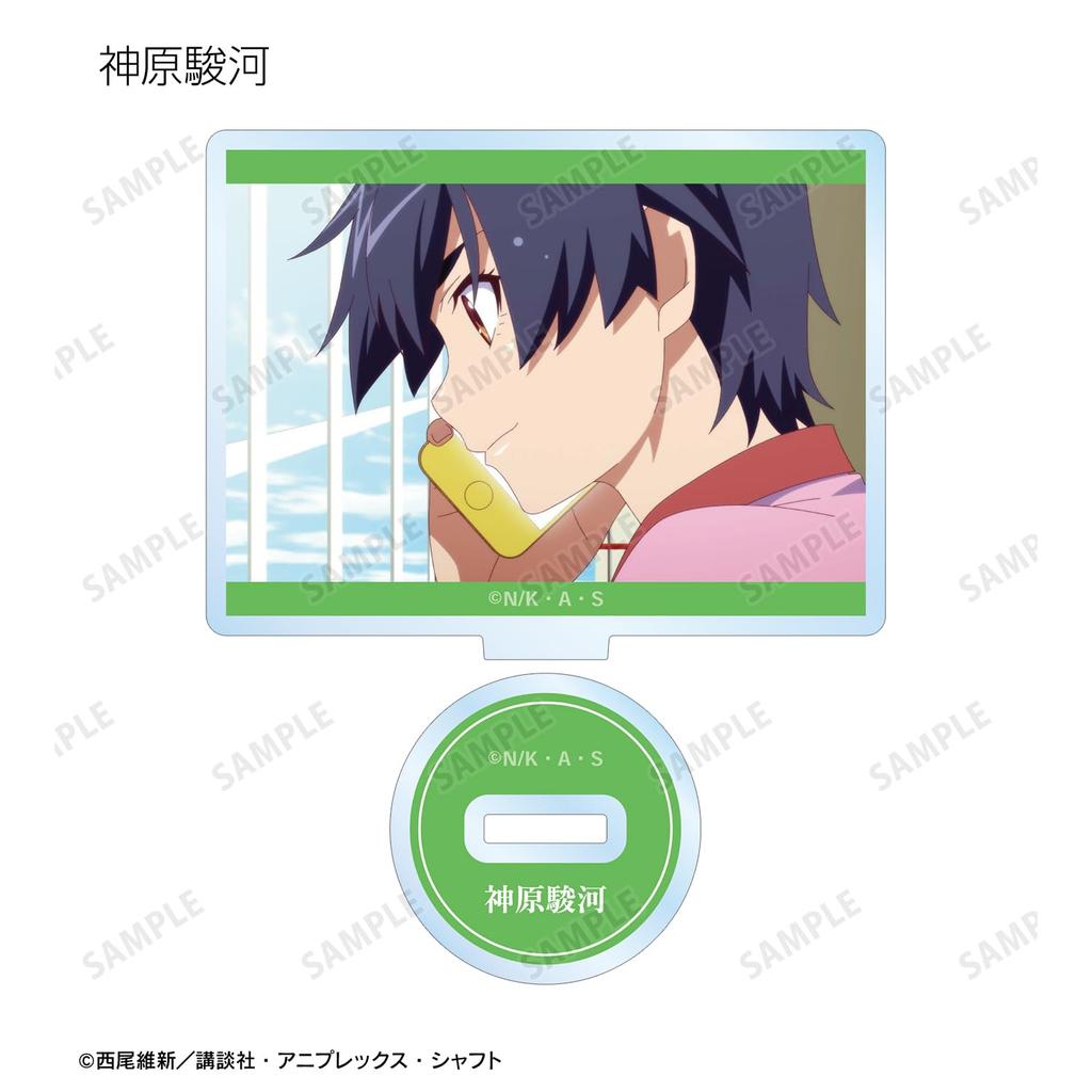 Monogatari Series Off & Monster Season Trading Scene Acrylic Stands Box of 8