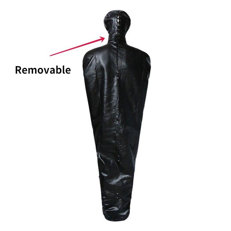 BDSM   Sex Toys Leather Binding Bondage Belt Sleeping Body Bag Restraint Fetish Slave Chastity