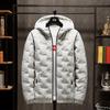 Men's Down Jacket Winter Coat Hooded Cotton Padded Jacket