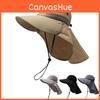 Outdoor Sun Shade Hat With Large Brim And Ventilation For Camping And Leisure