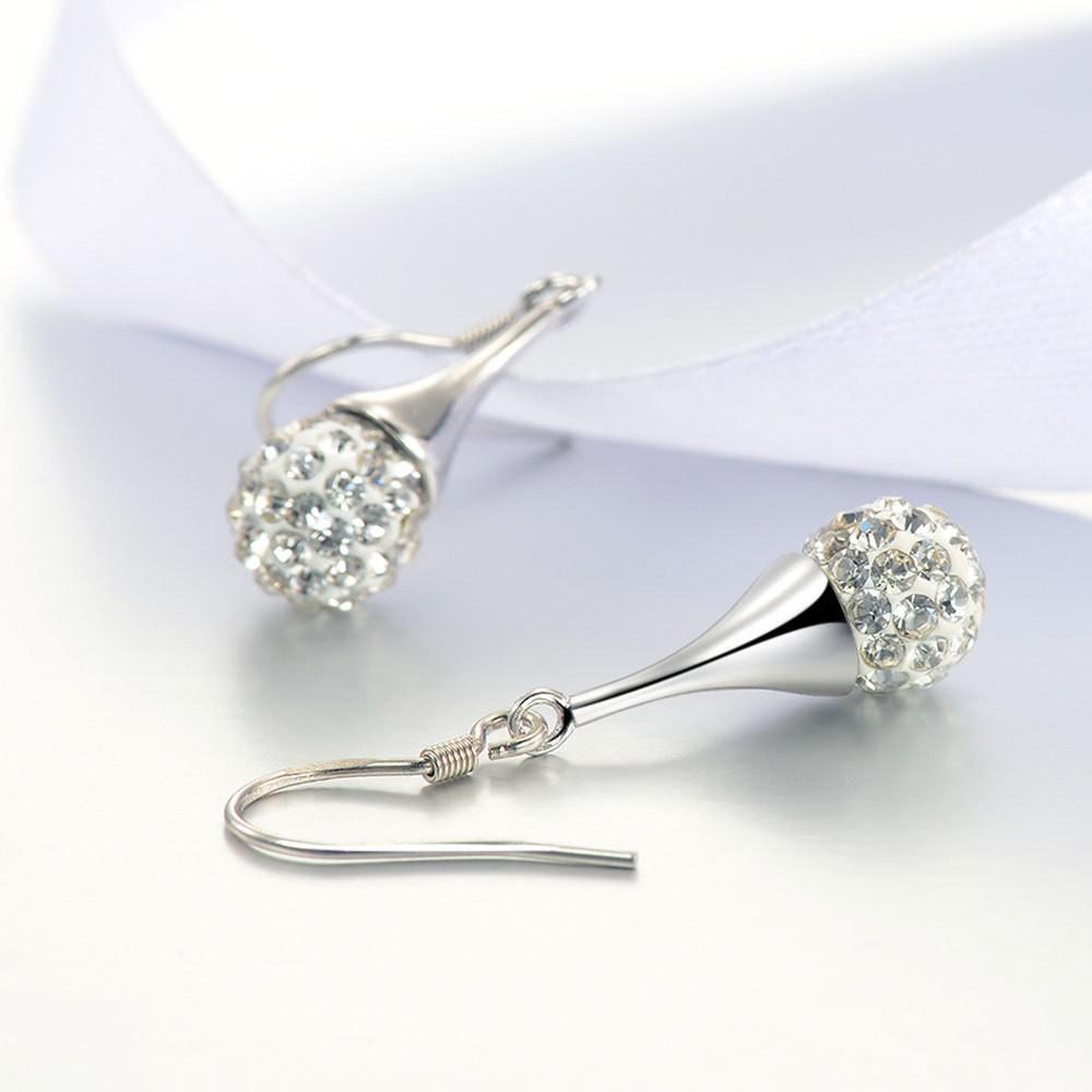 Orecchini a Palla di Strass Super Scintillanti alla Moda per Orecchini da Donna con Temperamento
