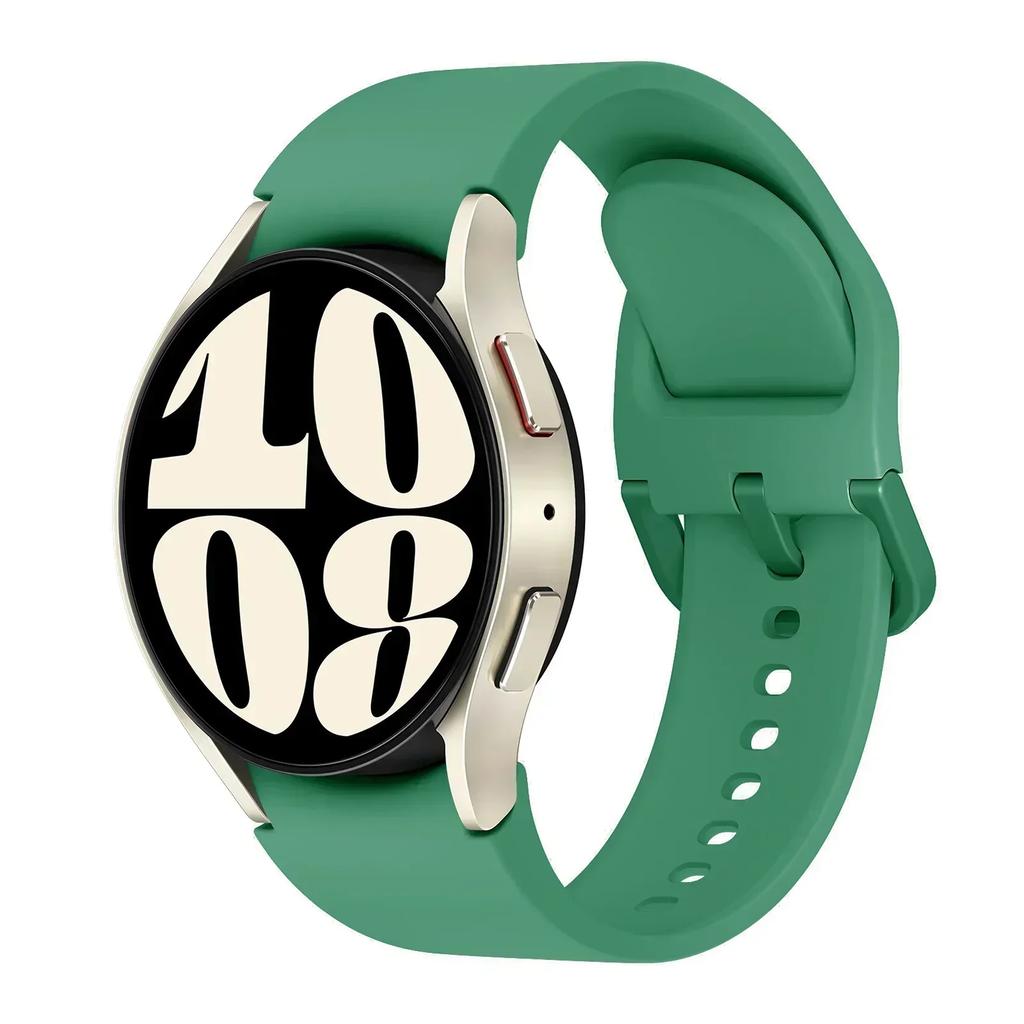 No Gaps 20mm Silicone Band for Samsung Galaxy Watch 7 6 4 Classic 42mm 46mm 43mm Strap for Galaxy Watch 4 5 Pro 6 Watchband
