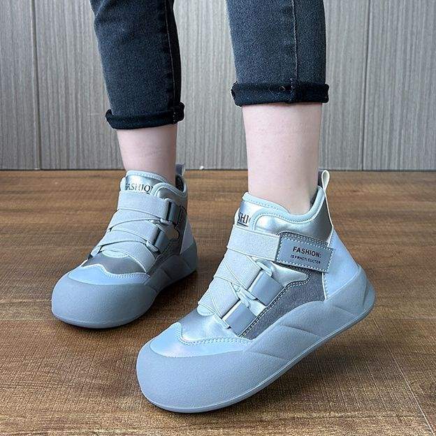 Girls 2025 Cotton Shoes New Winter Velvet Snow Children's Thickened Short Boots Boots Medium and Older Children's Waterproof Snow Boots