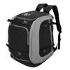 65L Ski Snowboard Boots With Split Level Design Skiing Gear Bag Travel Backpack For Ski Helmets Goggles Accessories Men Women 21x15x13 In