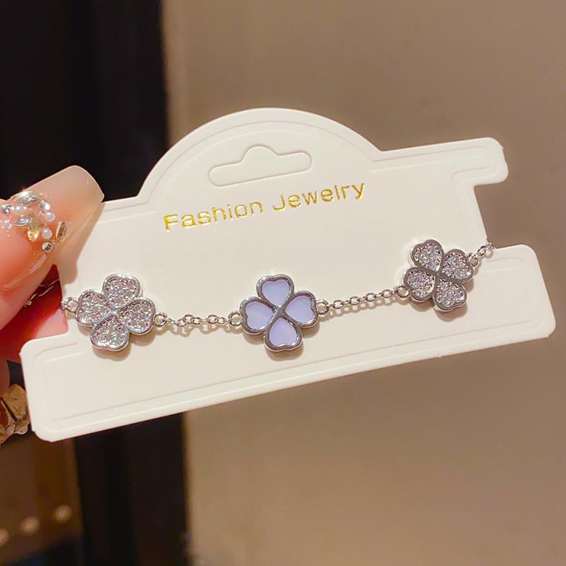 Floral Hand Chain With Gold Plating For Women Fashion Accessory Summer