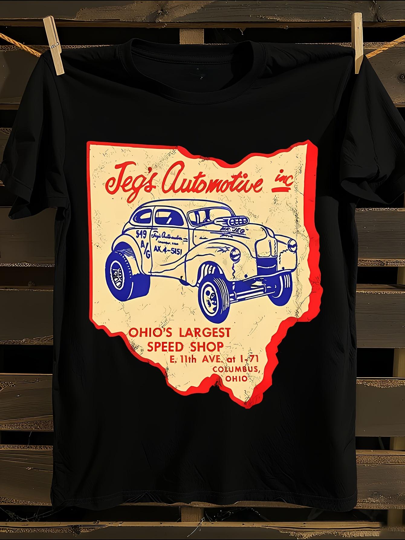 Vintage Jegs Speed Shop Ohio Drag Race T-shirt L