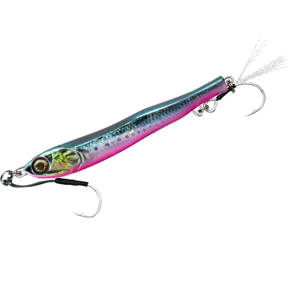 METAL ADICT type03 20g ALLOY #04 Blue Pink Vertical Hollowfish