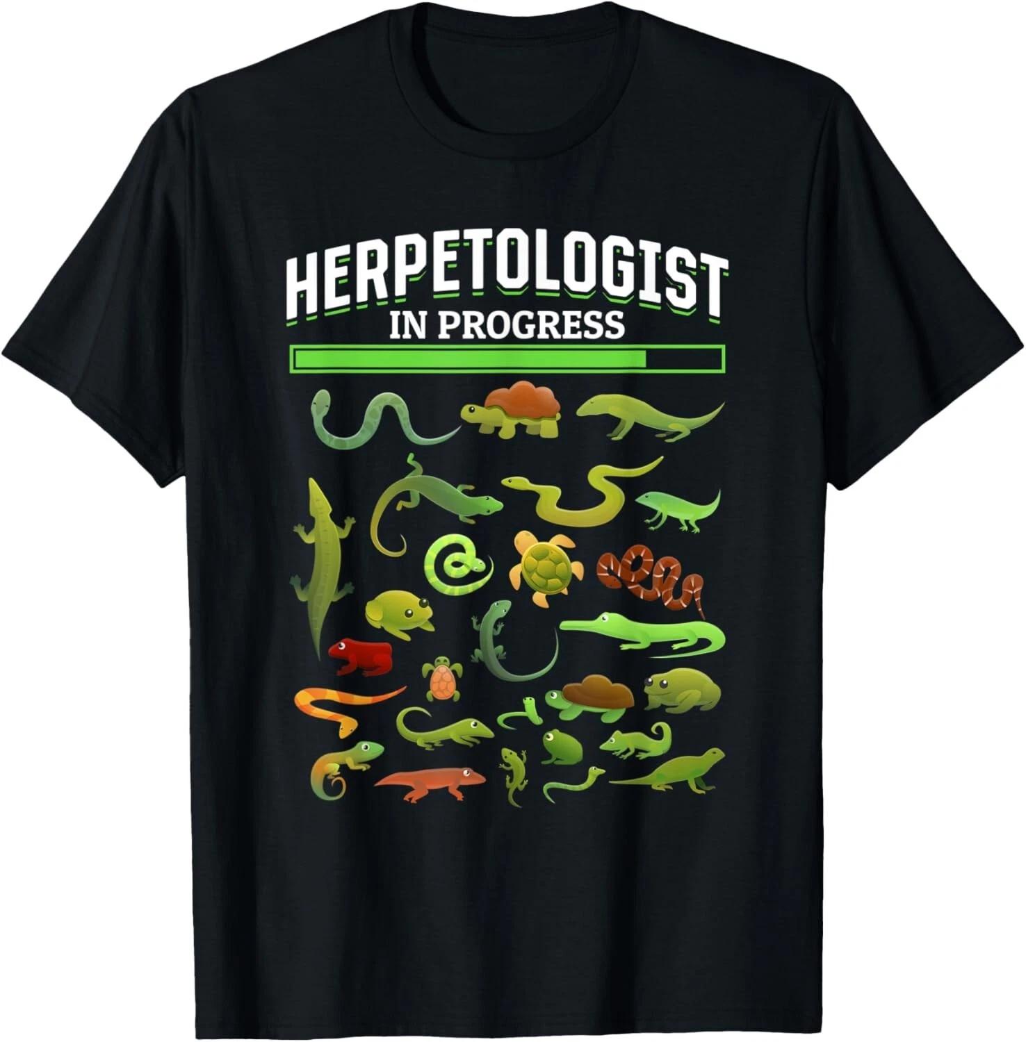 Future Herpetologist Zoology Reptiles Tee Gift Unisex T-Shirt XL