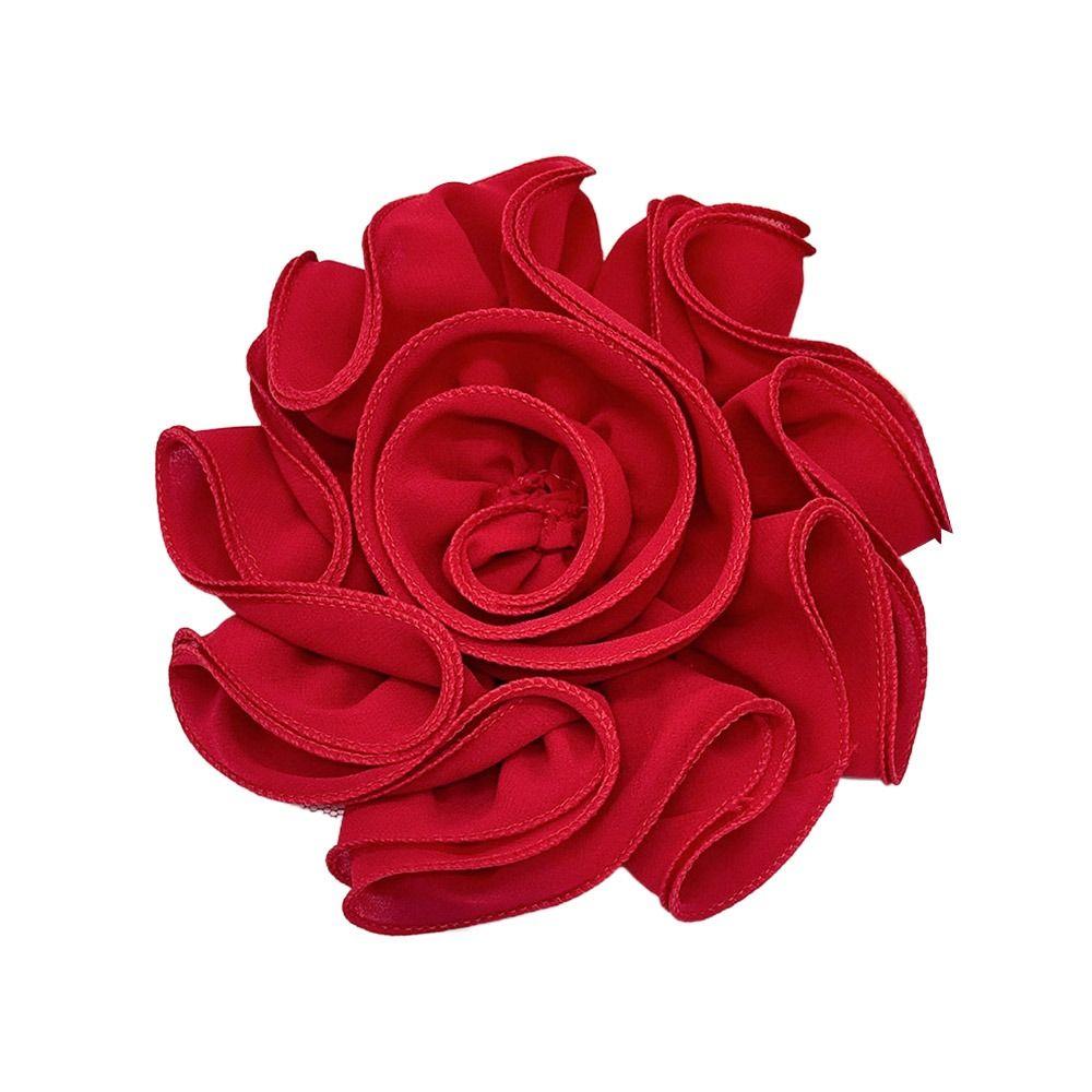 NEW 29cm 3D Big Flower Lace Patch and Appliques Sew-On Wedding Dress Apparel Sewing Applique