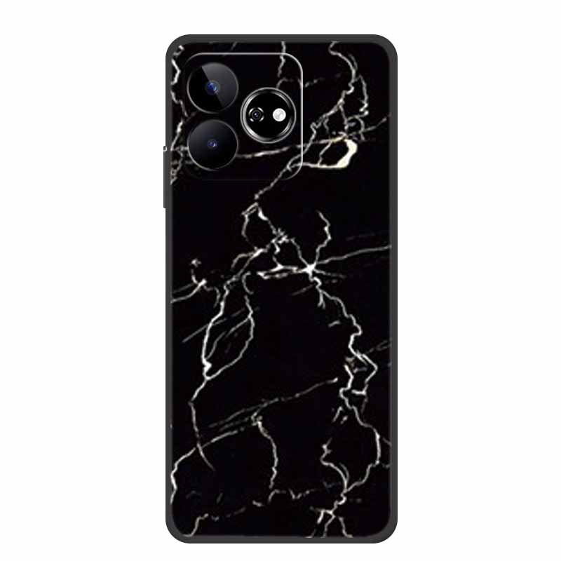 For ZTE Blade V60 Case 6.72" Marble TPU Soft Silicone Back Cover Phone Cases for ZTE Axon 60 4G Protector Cute Mica Painted etui