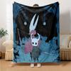 Hollow Knight Flannel Blanket, High quality Comfortable for All Seasons, Home Decor, Warmth and Comfort