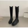 British style but knee boots women's 2025 spring and autumn new high-end trendy cool knight boots ins popular boots