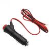 12V 24V Male Auto Car Motorcycle Socket Plug Connector On Off Switch 1m/3m Universal Connector Switch