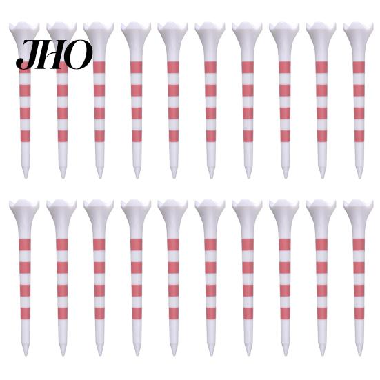 Short Golf Tees 20Pcs High Stability Low Friction Unbreakable Lightweight Simple Installation Training Tools