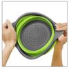 Foldable Retractable Drain Basket, Vegetable Washing Basket, Circular Fruit Tray For Home Living Room, Kitchen Supplies