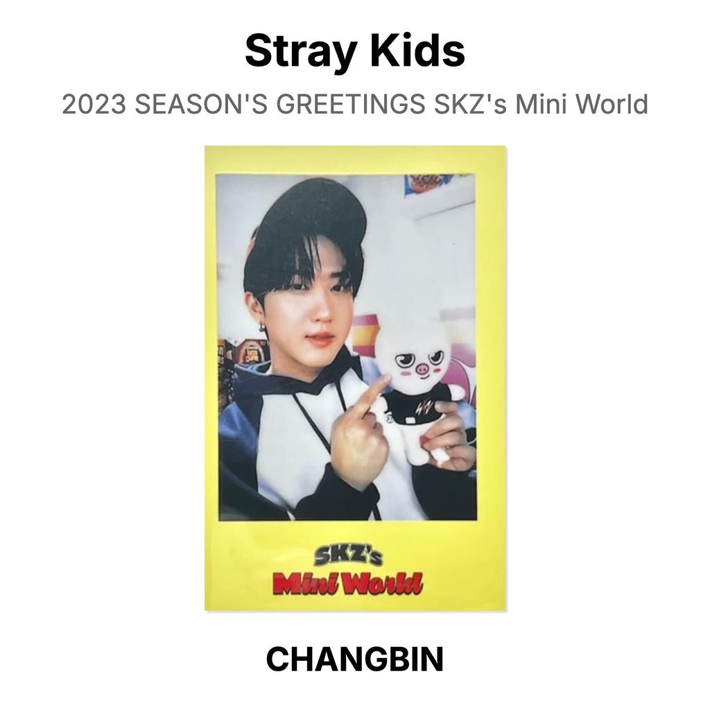 Stray Kids 2023 SEASON'S GREETINGS SKZ's Mini World Official Photocard