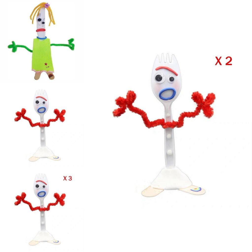 Toy Story 4 Creativity Make Your Own Forky And Knife Diy Kit For Endless Fun