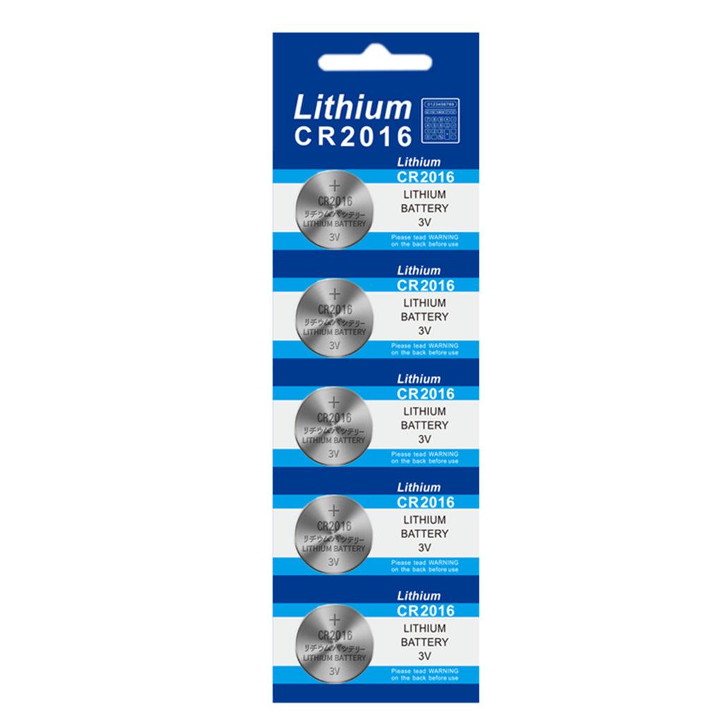 Essential CR1620 CR1220 CR1632 CR2016 CR2032 Lithium Button Batteries for Watches Calculators Key Fob Electronics