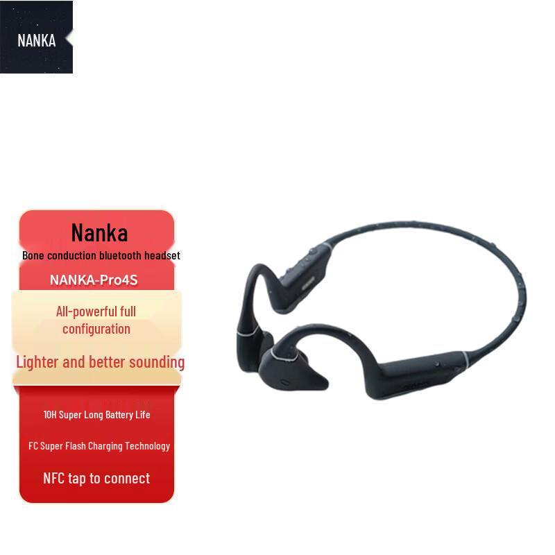 

Nankka Runner Pro 4S Bone Conduction Bluetooth Headphones