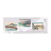 Yamamoto Jin Shoten Japanese Goods Kyoto Souvenir Ukiyo-e Tenugui Double Gauze Tenugui The Fifty-three Stations of the Tkaid (Hiroshige) Approx.
