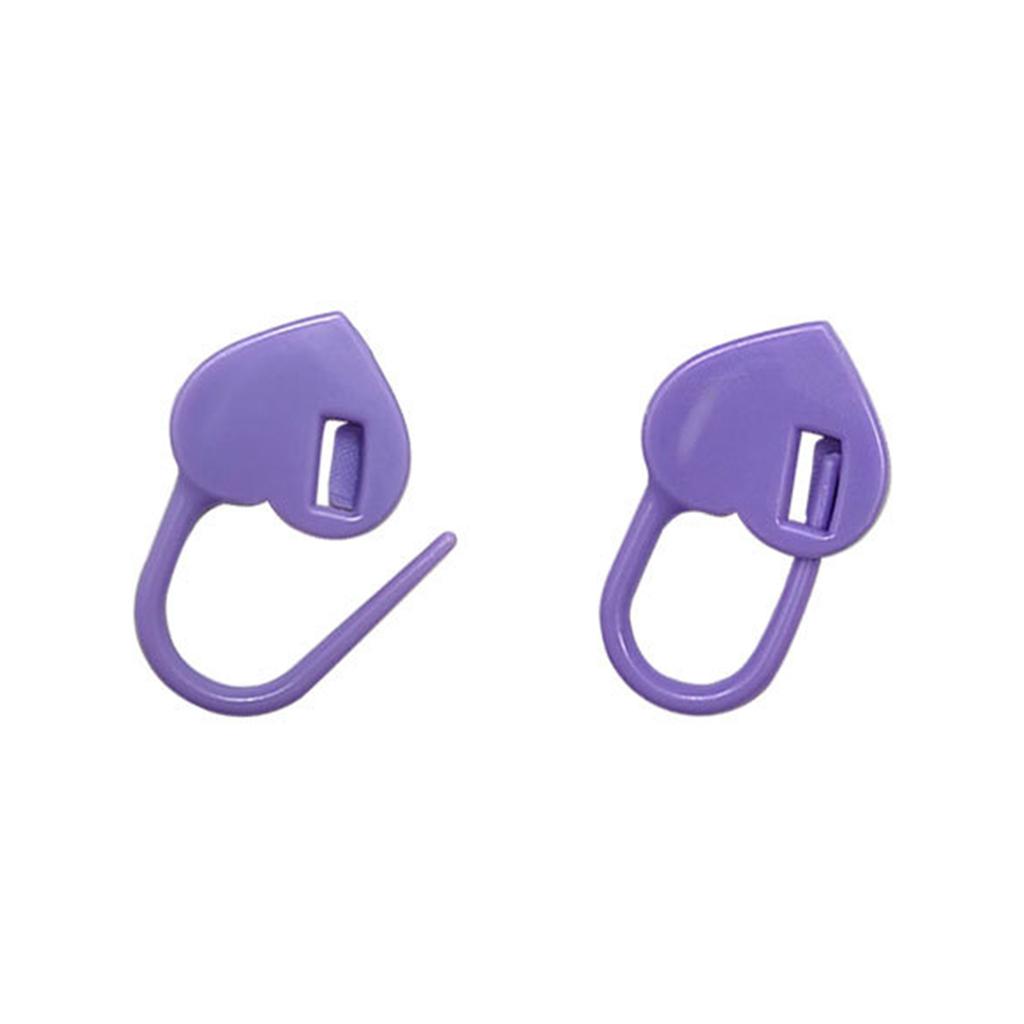 Crochet Locking Markers Knitting Markers Stitching Locking Markers Knitting Needle Clip for Handwork Knitting Stiching