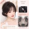 Fake Bangs Hair Toppers Wigs with Bangs Middle Part Fringe Hair Pieces  Increase Hair Volume