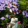 1Pc Iron Bird and Berry Painted Decoration, Can Be Hung Art |   Decorative Fence |   Decorative Railings |   Art of Gardening |   Gardeninn.