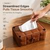 Large Capacity Tissue Box Holder Dust-proof Facial Tissue Box Durable Paper Holder  fo Homestay