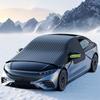 Magnetic Car Snow Shield Oxford Cloth Car Anti Freeze Snow Windshield Cover Waterproof Automobile Sunshade Cover for Ice Snow