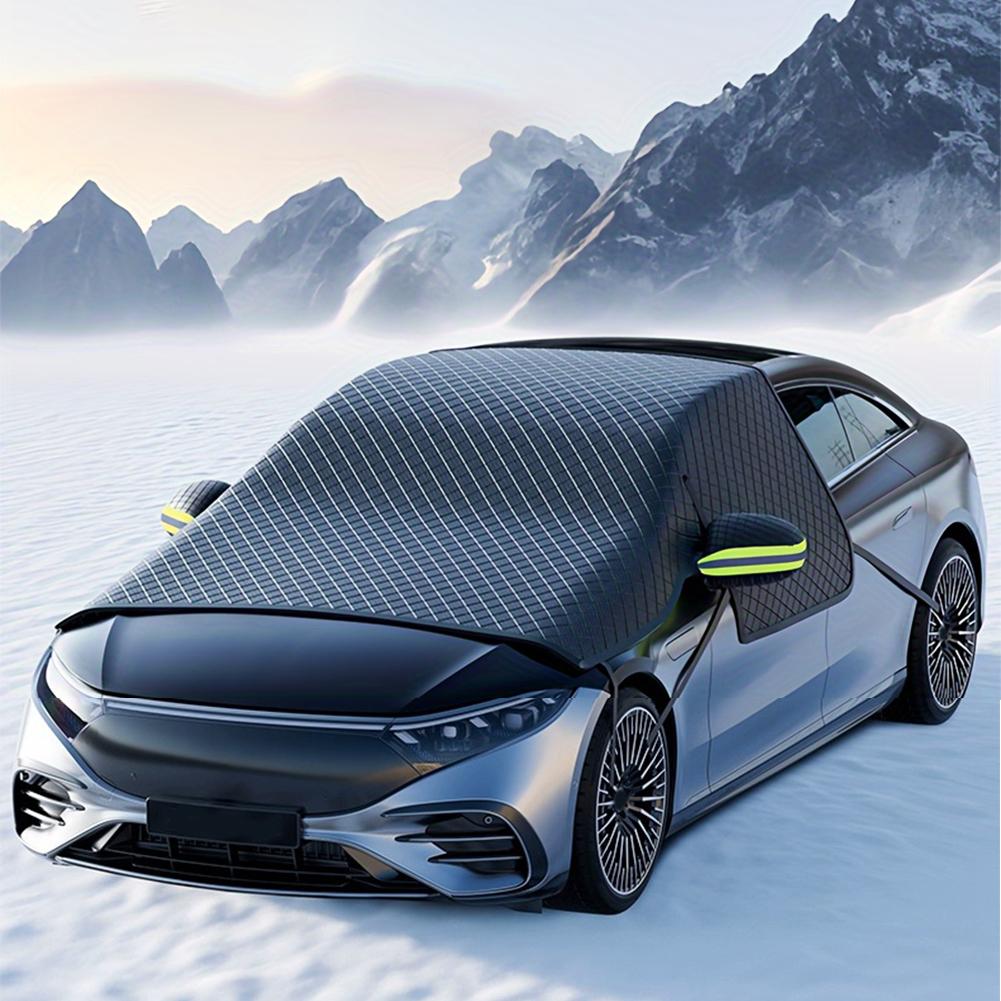 Magnetic Car Snow Shield Oxford Cloth Car Anti Freeze Snow Windshield Cover Waterproof Automobile Sunshade Cover for Ice Snow
