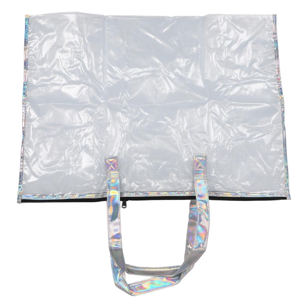 Art Portfolio Bag Laser Design Large Capacity Waterproof Artwork Posters Storage Bag for School