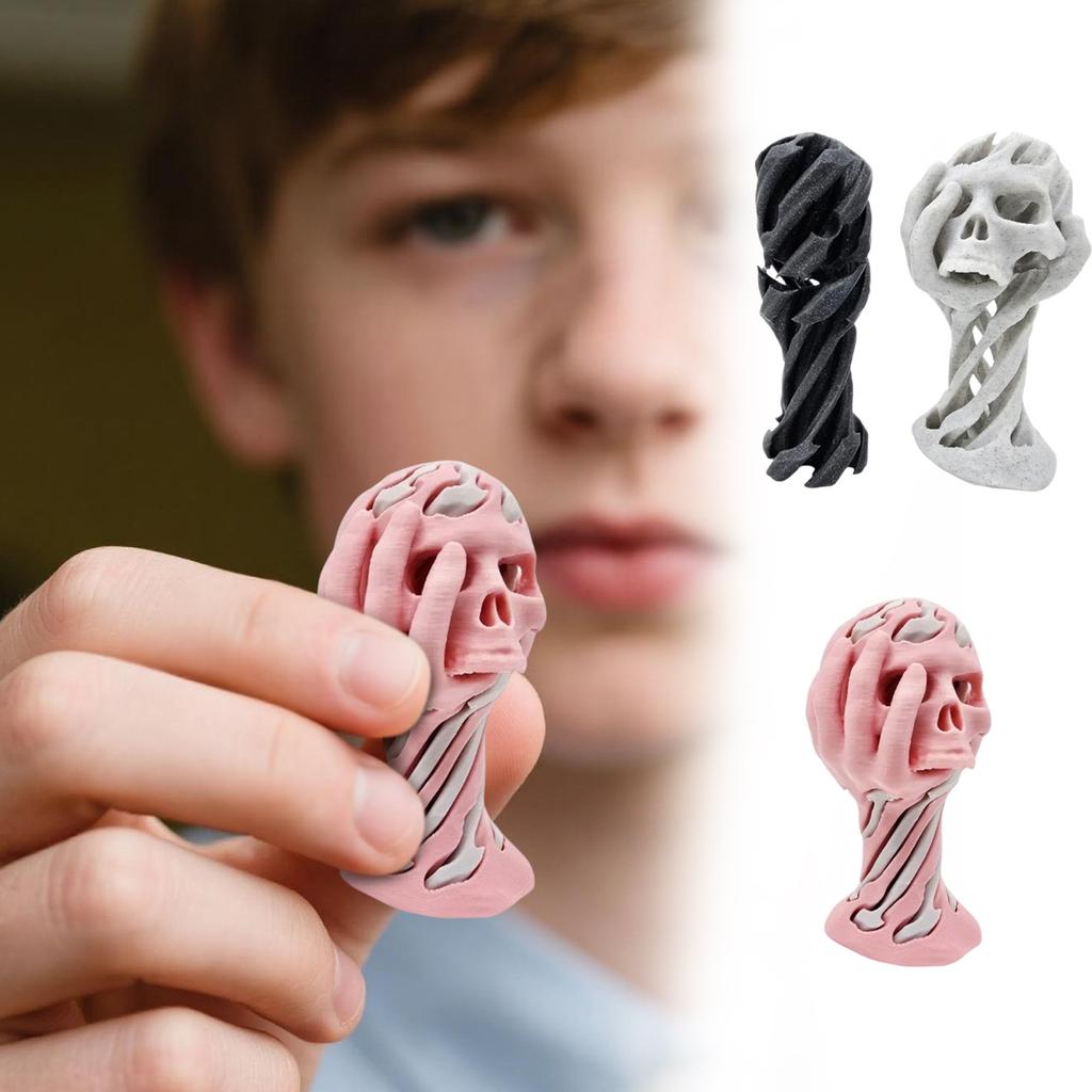 Halloween Skulls Shape Decompression Toy Ornaments