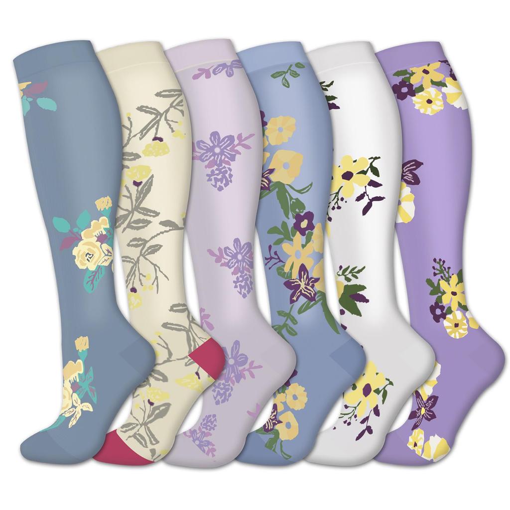 Unisex Long Compression Socks for Cycling, Running, and Marathon