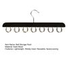 Tie Storage Rack Scarf Belt Holder With Multiple Hooks 360-Degree Rotating Multifunctional Closet Belt Hanger Storage