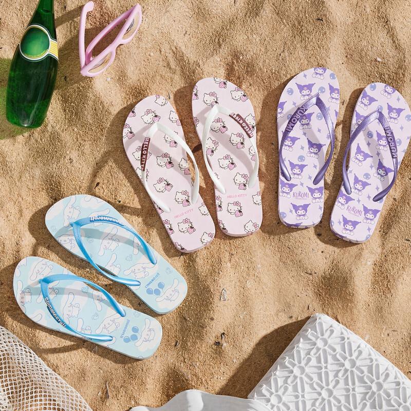 Hello Kitty Women s Summer Beach Flip-Flops 38-39