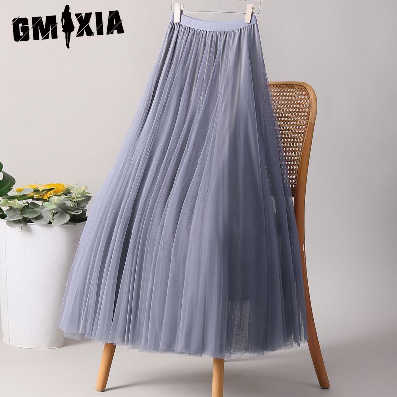 GMXIA 28 Colors Women's Fashion Casual Summer Spring Skirt