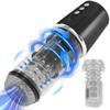 10 Vibration 5 Thrusting Rotating Modes Pocket Pussy Electric Male Stroker Toy Automatic Male Masturbator Adult Sex