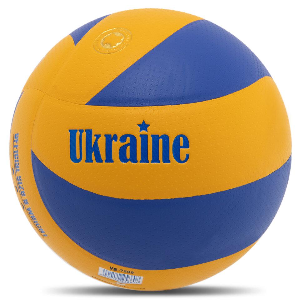 

М яч волейбольний UKRAINE Україна VB-7200 №5 PU клеєний