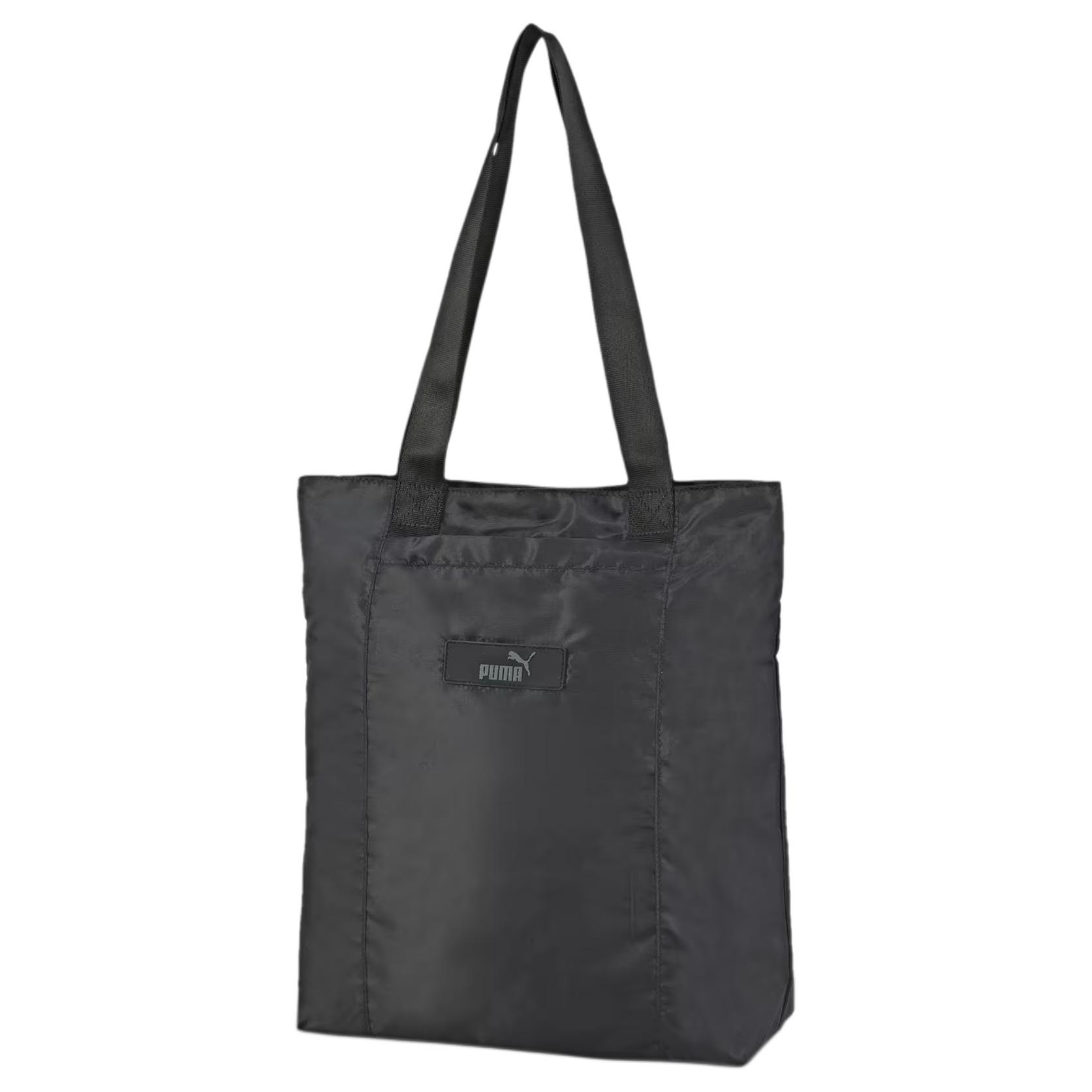 

New PUMA Fabric Tote Bag, Shopping Bag, Shoulder Bag Women s Black 079472 36.1*10.9*40.1CM