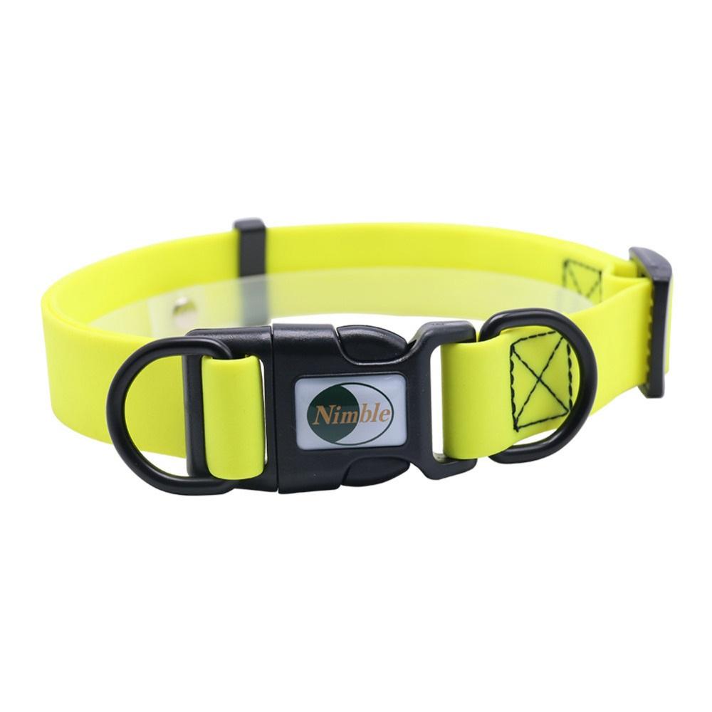 JanPet New High quality pet dog collar PVC waterproof Cat collar anti dirty easy to clean for Big small dogs puppy pet products