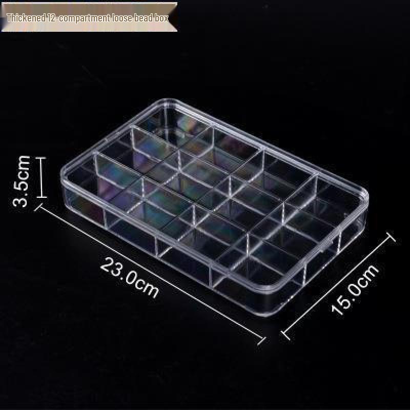 Acrylic Transparent Jewelry Display Stand & Storage Box for Bracelets