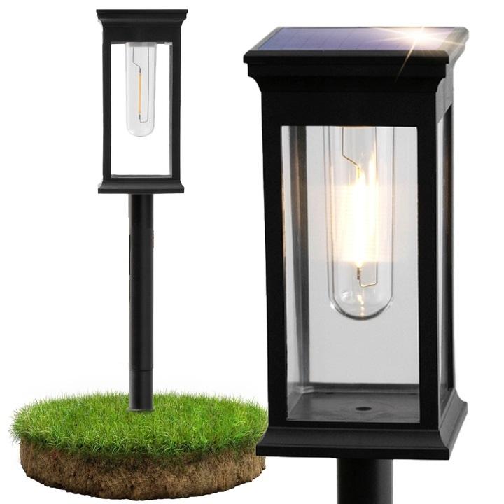 Solar-Gartenleuchten, LED-Solarleuchten, 2 Stück