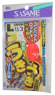 SASAME W-661 Ukiuki Embankment Gomoku for Reel Rod L